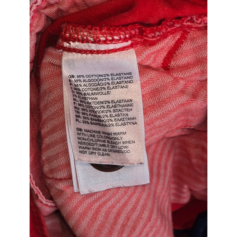 The North Face Mens Red Shorts Size 32 Preppy Pocket Outdoor‎